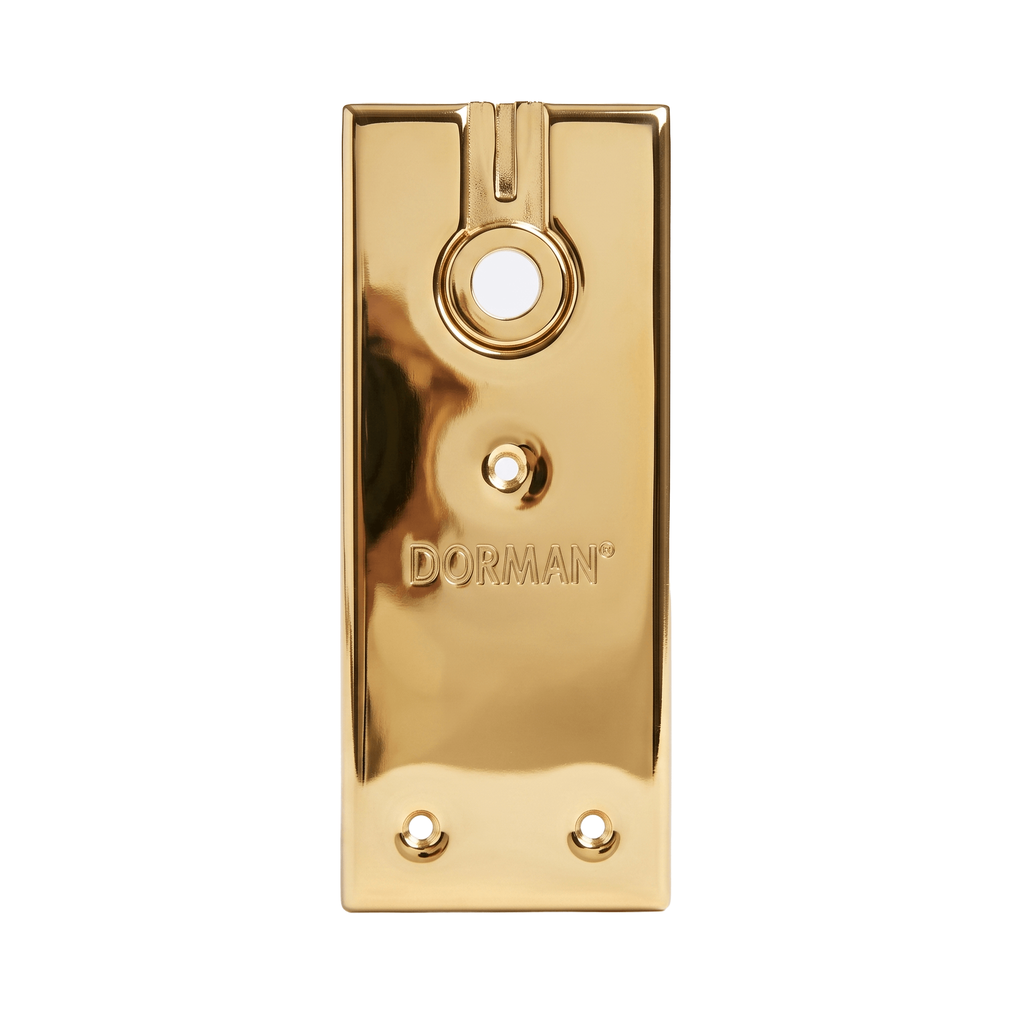 Dorman® DM-C84G Stainless Steel Cover for DM-84 Floor Spring – Gold PVD