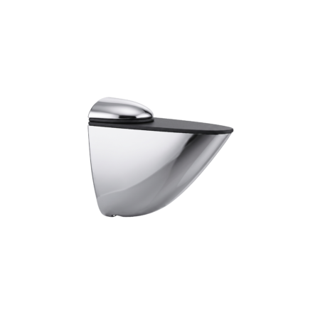 حامل رف زجاجي صغير قابل للتعديل على شكل البجع Dorman® SGC-216S – كروم
