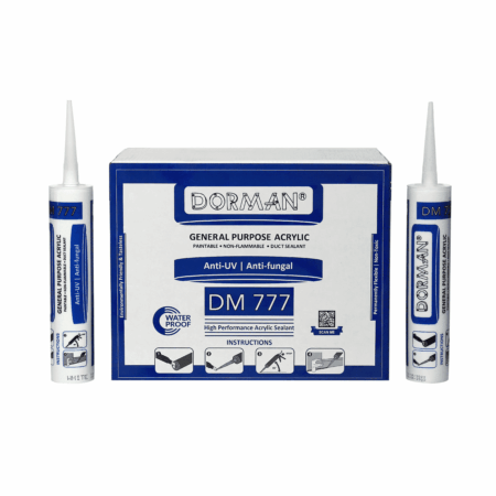 Dorman® DM777 General Purpose Acrylic Silicone Sealant (450g Cartridge, Beige)