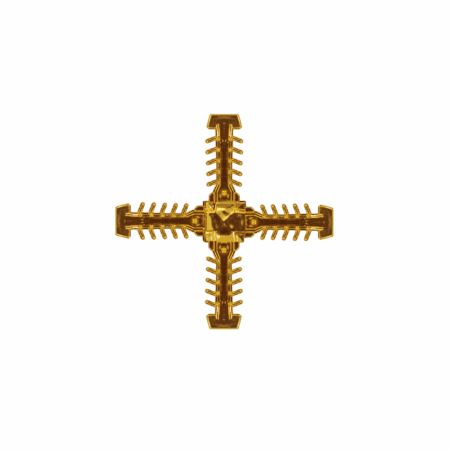 Dorman® 4-Way Cross Connector (Golden) for 16×7 Georgian Bar – CR4716G