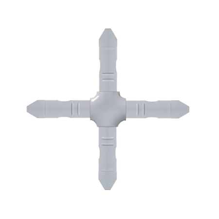 Dorman® Cross Baviera 4-Way Connector (White)