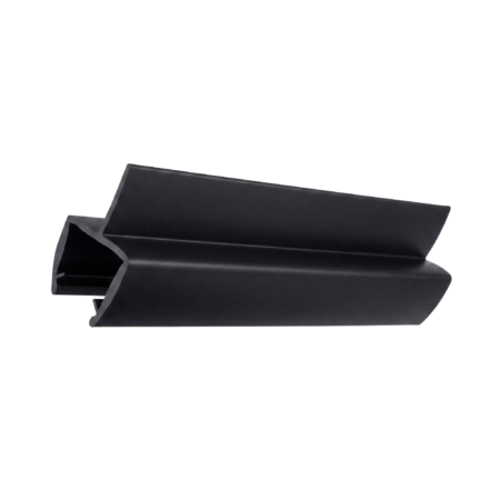 Dorman® DM-SS70410B Black Central-Fin Shower Door Seal for 10 mm Glass