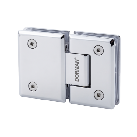 Dorman® Shower Hinge Chrome Glass to Glass 180° (DM-SH730PB) – Brass