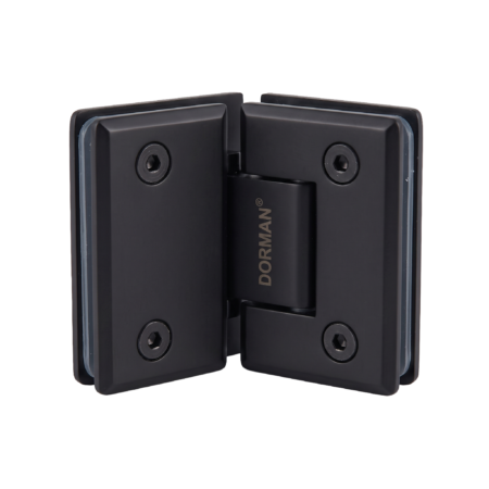 Dorman® Shower Hinge Matte Black Glass to Glass 135° (DM-SH732B) – Zinc