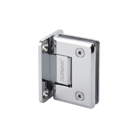 Dorman® Shower Hinge Chrome Glass to Wall 90° (DM-SHB720P) – Brass