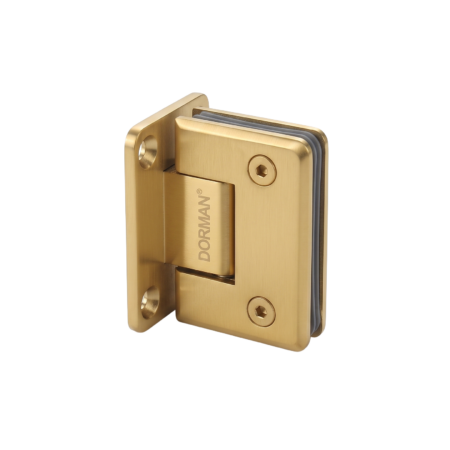 Dorman® Shower Hinge Satin Gold Glass to Wall 90° (DM-SH720GS) – Zinc