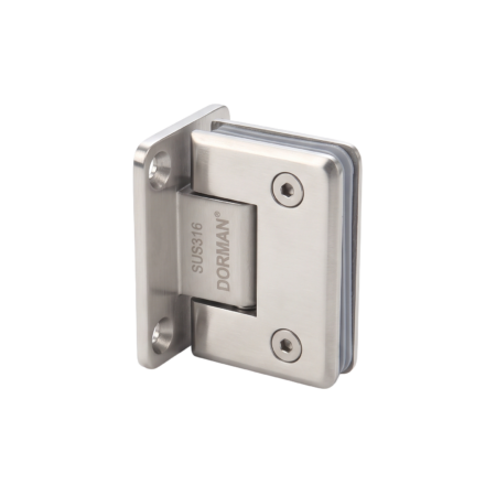 Dorman® Shower Hinge Satin Stainless Steel Glass to Wall 90° (DM-SH720S6) – SUS316